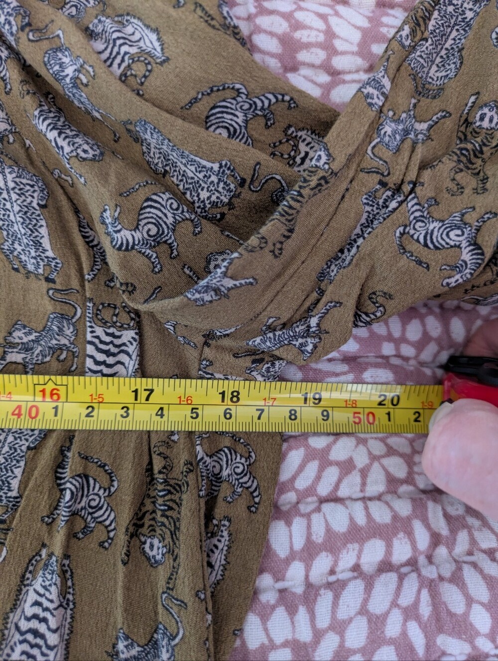 & Other Stories Animal Print Top 6 - Picture 9 of 14